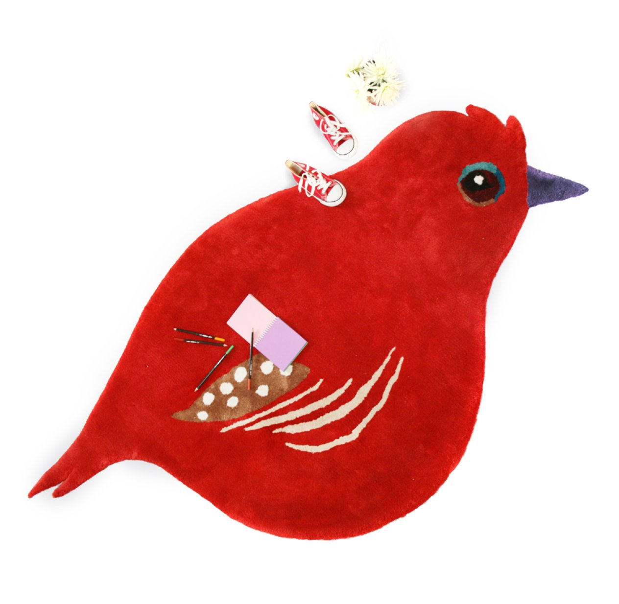 Tapis oiseau Cardinal